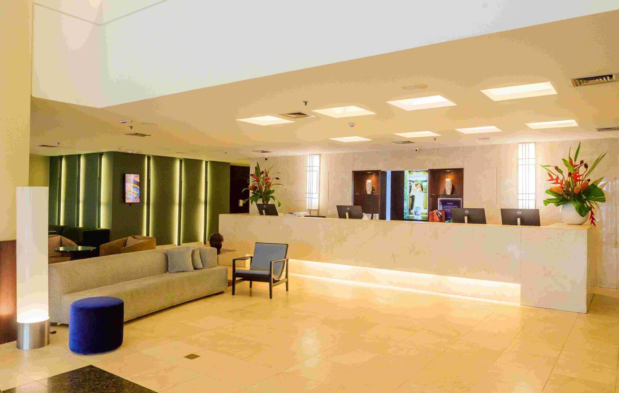 Hotel Luzeiros Fortaleza 외부 사진 The lobby of the hotel