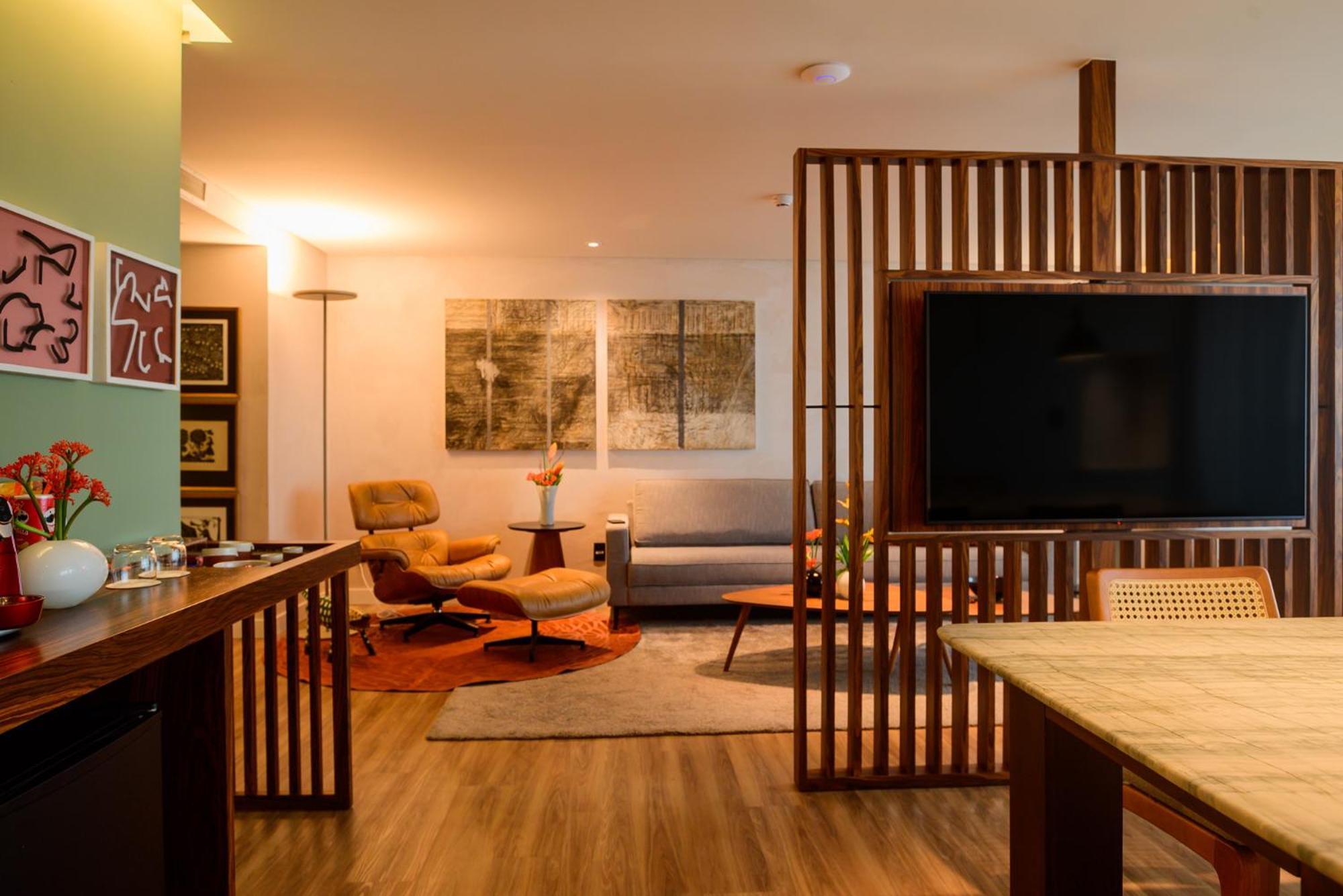 Hotel Luzeiros Fortaleza 외부 사진 Interior of a typical apartment