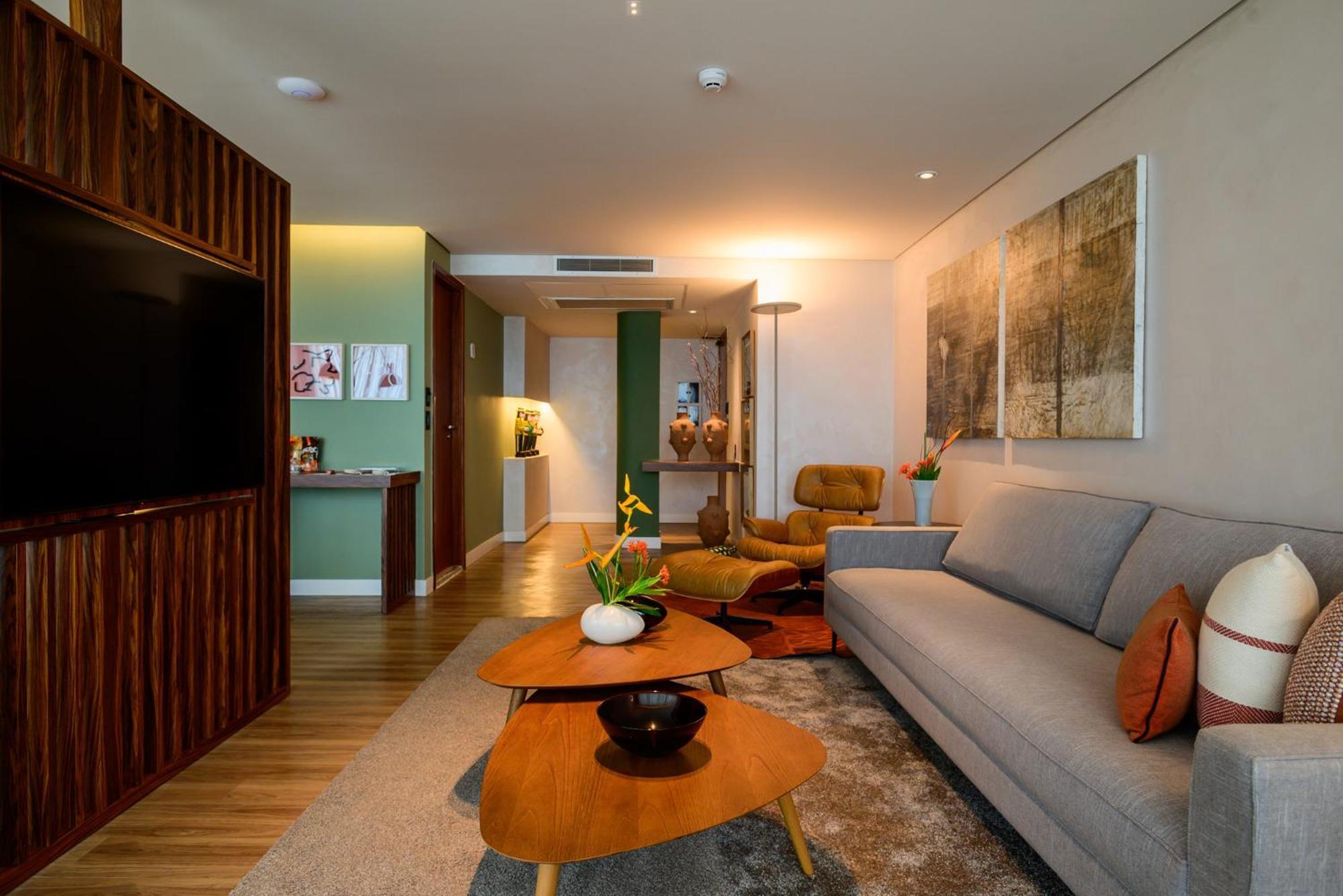 Hotel Luzeiros Fortaleza 외부 사진 Living room